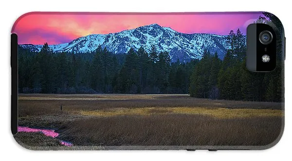 Winter Meadow By Brad Scott - Phone Case