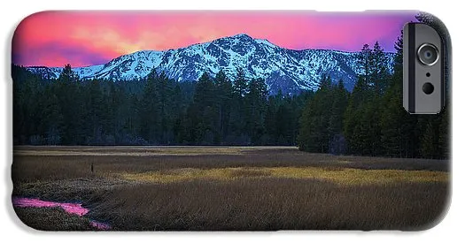 Winter Meadow By Brad Scott - Phone Case