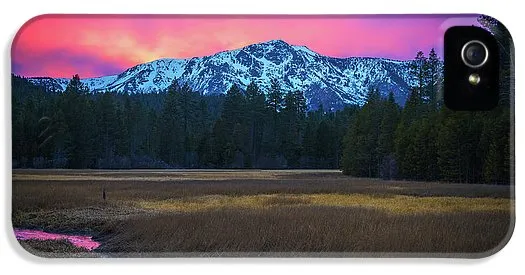 Winter Meadow By Brad Scott - Phone Case