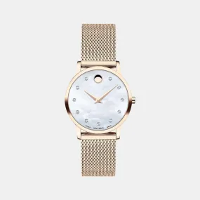 Women Analog Stainless Steel Watch 607492