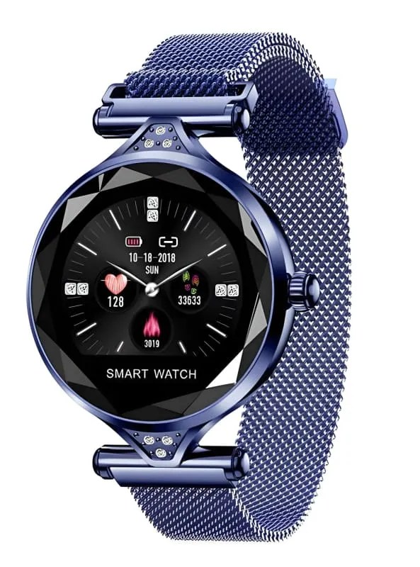 Womens Fashion Smart Watch with Elegant Diamante Strap