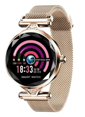 Womens Fashion Smart Watch with Elegant Diamante Strap