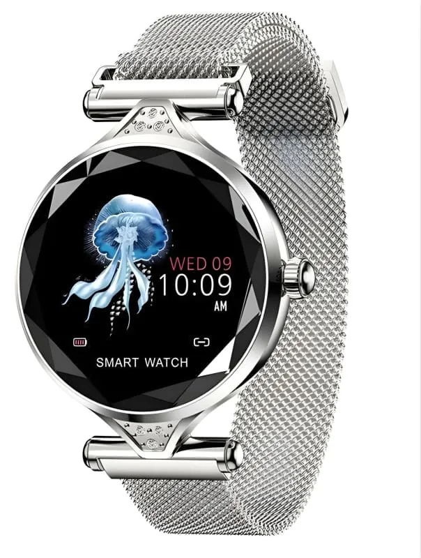 Womens Fashion Smart Watch with Elegant Diamante Strap