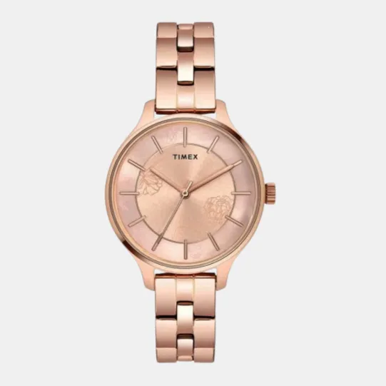 Women's Pink Analog Stainless Steel Watch TWEL14808