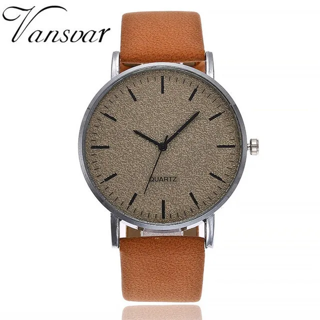 women's watches brand luxury fashion ladies watch women leather 7 colors Grind Clock dial Clock Wristwatch Relogio Masculino #7