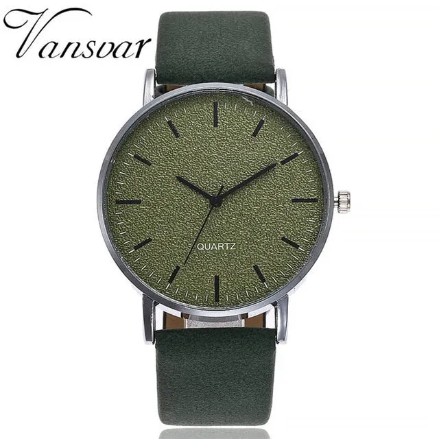 women's watches brand luxury fashion ladies watch women leather 7 colors Grind Clock dial Clock Wristwatch Relogio Masculino #7