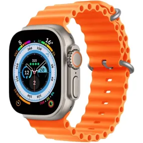 X8 Ultra Smartwatch 49MM with Bluetooth Calling WITH Wearfit Pro App ORANGE